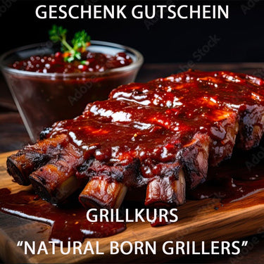 Geschenkgutschein Grillkurs Natural Born Griller - Smokefire Grillakademie