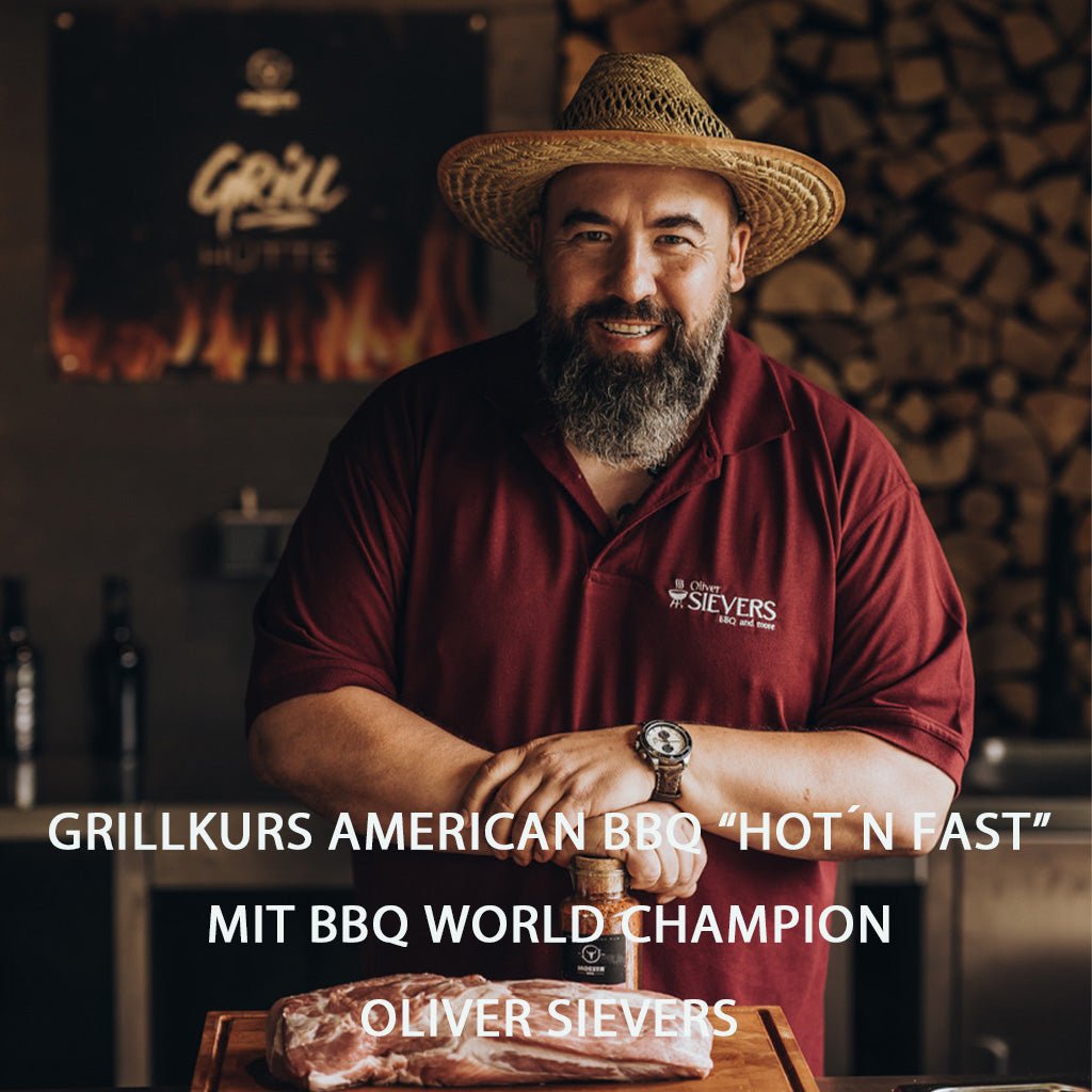 Grillkurs American BBQ "Hot´n Fast" mit dem mehrfachen World BBQ Champion +Grillweltmeister Oliver Sievers - Smokefire Grillakademie